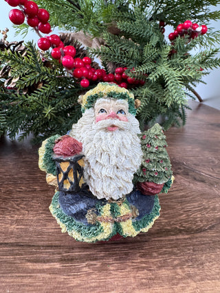 Santa Figurine with Red Cheeks