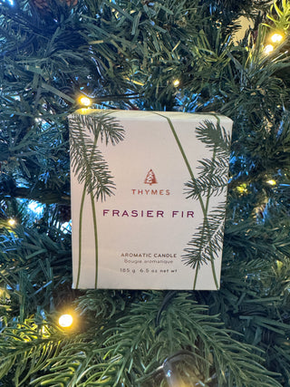 Frasier Fir Poured Candle, Pine Needle Design - 6.5 oz