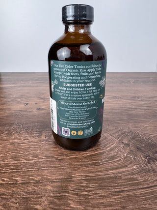 Mineral Mama Fire Cider Tonic – Nourishing Herbal ACV Blend (8 oz)