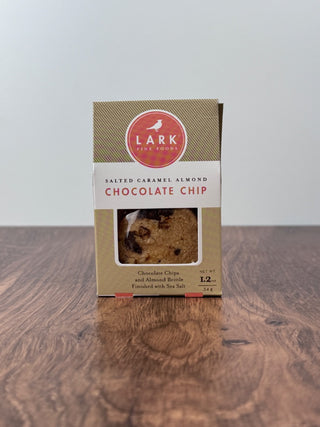Salted Caramel Almond Chocolate Cookies | Lark Fine Foods
