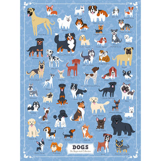 Illustrated Favorite Dogs 500 Piece Puzzle | True South Puzzle Co - JSQ Mercantile