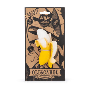 ANA BANANA Rubber Teether - JSQ Mercantile