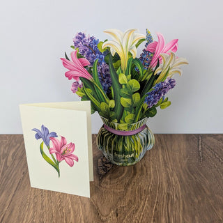 Mini Lilies & Lupines Pop Up Greeting Card – Freshcut Paper | JSQ Mercantile – Women’s Boutique & Gift Shop in La Grange, IL