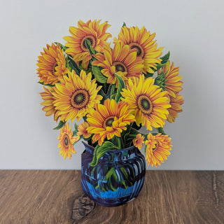 Mini Sunflowers Pop Up Greeting Card