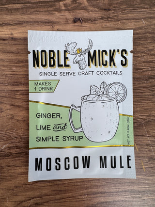 Moscow Mule Single Serve Craft Cocktail Mix by Noble Micks