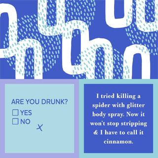 Napkin: Are you Drunk/Cinnamon - JSQ Mercantile
