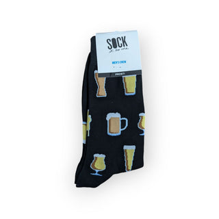 Prost! Crew Socks with Various Beer Glasses | Novelty Socks - JSQ Mercantile