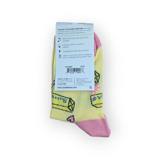 Butter Me Up Women's Crew Socks - JSQ Mercantile