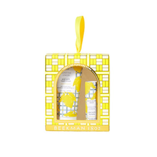 SUNSHINE LEMON HAND CREAM & LIP BALM SET