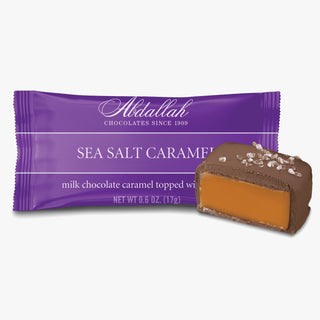 Abdallah Milk Chocolate Sea Salt Caramel Single wrapped for gifting – JSQ Mercantile – Women’s Boutique & Gift Shop in La Grange, IL
