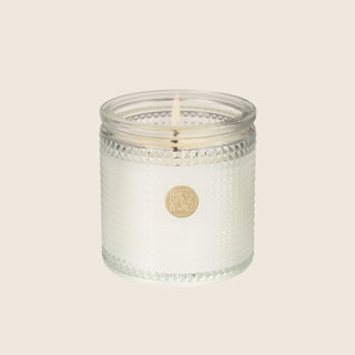 Aromatique The Smell of Spring® - 6 oz Candle in Beautiful Textured Glass Vessel