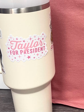 Taylor for President Sticker - JSQ Mercantile
