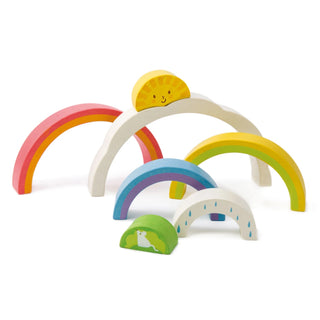Tunnel Rainbox | Wooden Toddler Puzzle - JSQ Mercantile
