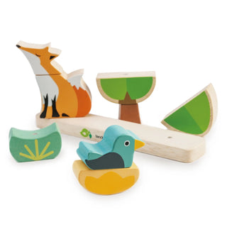 Foxy Magnetic Stacker | Wooden Puzzle - JSQ Mercantile