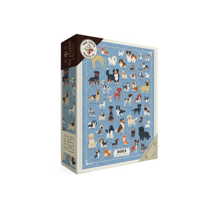 Illustrated Favorite Dogs 500 Piece Puzzle | True South Puzzle Co - JSQ Mercantile