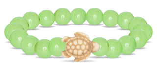 The Journey Bracelet - Sage Glow | Sea Turtle