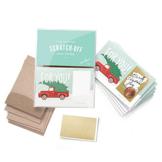 Red Truck Scratch-off Mini Notes - JSQ Mercantile