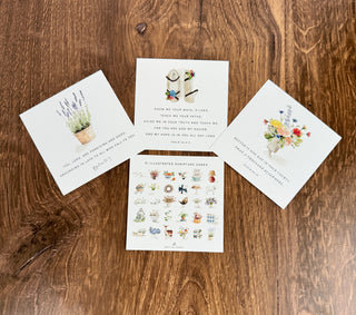 Truth for Today Psalms cards with inspirational scripture verses for daily encouragement – JSQ Mercantile women’s boutique and gift shop in La Grange, IL