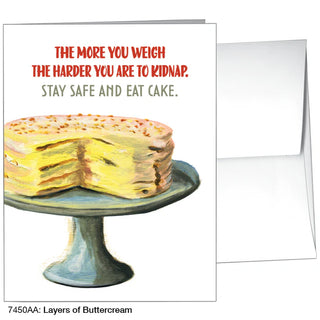 The More you Weigh the Harder you are to Kidnap - Funny Greeting Card
