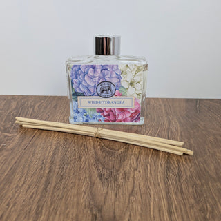 Wild Hydrangea Home Fragrance Reed Diffuser | Michele Design Works