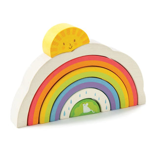 Wooden Rainbow Tunnel by Tender leaf