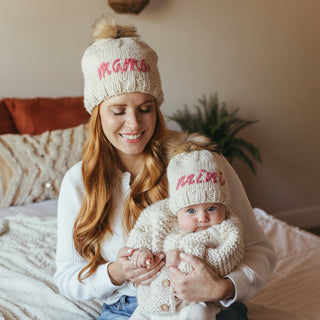 Mama Cerise Beanie Hat Adult - Matching Baby Hat Available