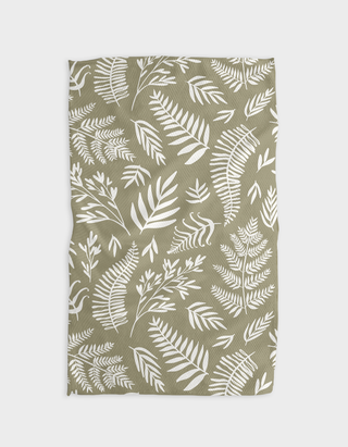 Olive Tea Towel | Geometry - JSQ Mercantile