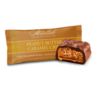 Abdallah Peanut Butter Caramel Crisp Single coated in milk chocolate – JSQ Mercantile – Women’s Boutique & Gift Shop in La Grange, IL
