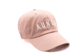 Dusty Rose Auntie Hat: Adult