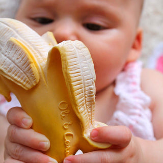 ANA BANANA Rubber Teether - JSQ Mercantile