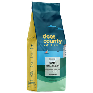 10oz Door County Bourbon Vanilla Crème Flavored Specialty Coffee