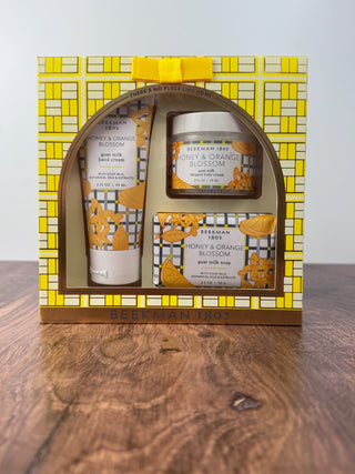 Honey & Orange Blossom Goat Milk Body Care Gift Set – Beekman 1802