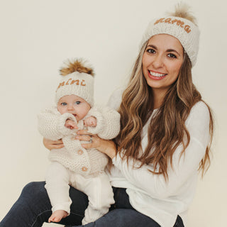 Matching Mama Peanut Beanie Hat