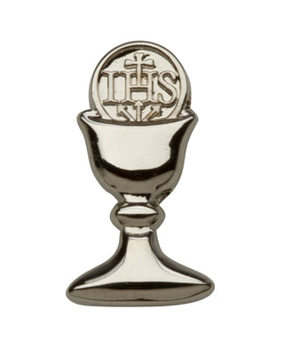 Boy's First Communion Tie and Chalice Pin Set