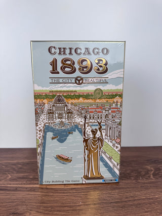 Chicago 1893: The City Beautiful board game box featuring vintage city artwork | JSQ Mercantile – Women’s Boutique & Gift Shop in La Grange, IL