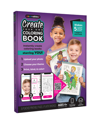 Create Your Own Coloring Book Kit
