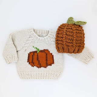 Chunky Pumpkin Sweater