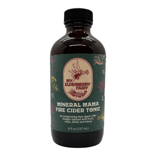 Mineral Mama Fire Cider Tonic – Nourishing Herbal ACV Blend (8 oz)