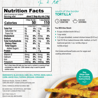 South of the Border Tortilla Soup Mix, 4.5 oz