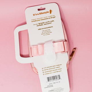 Tumbler Fanny Pack - Dusty Blush - JSQ Mercantile