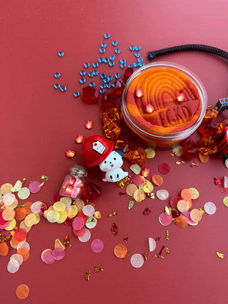 Fire Station (Cherry Mango) KidDough Play Kit - JSQ Mercantile