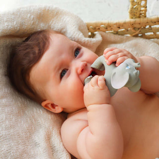 Nelly the Elephant Baby Teether & Bath Toy - JSQ Mercantile