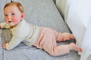 Animal Safari Embroidered Baby Cardigan Sweater Made from Organic Cotton - JSQ Mercantile