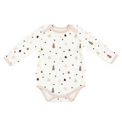 Winter Wonderland LS Snapshirt-Blush Trees