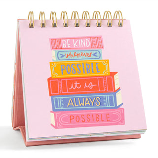 52 Weeks of Happy Quotes - Desk Flip Calendar - JSQ Mercantile