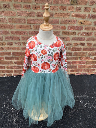 Toddler Girls Harvest Floral Tutu Dress – Family Gathering Outfit | JSQ Mercantile – Women’s Boutique & Gift Shop in La Grange, IL
