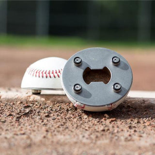 Half Baseball Bottle Opener