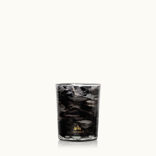 Noir Woods 2 oz poured candle in black and gray glass vessel — JSQ Mercantile Women’s & Gift Boutique, La Grange IL