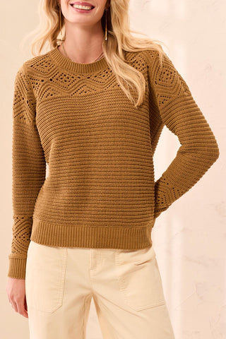 Soft Charm Sweater - Dull Gold