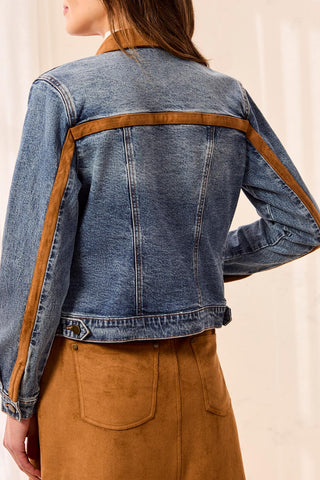 On Your Side Denim Jacket, Medium Wash